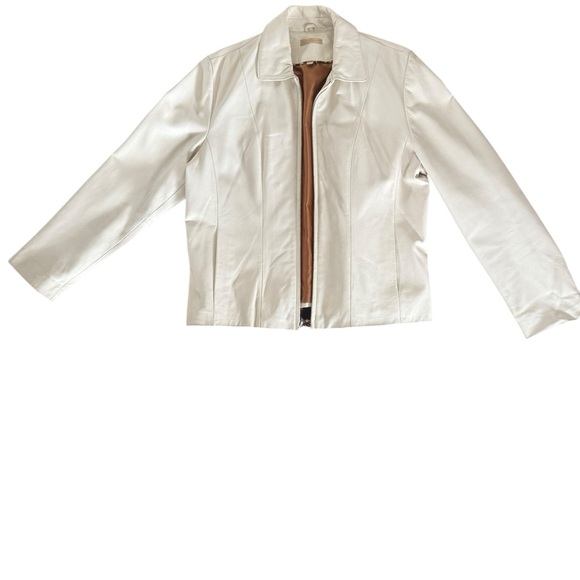 Wilsons Leather Women's Jacket Y2K Style Cut-Cloud-Large - Picture 2 of 11